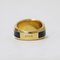 Ring in Gold und Schwarz von Christian Dior 4