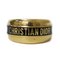 Ring in Gold und Schwarz von Christian Dior 1