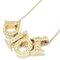 Logo Necklace with Rhinestone from Christian Dior 9