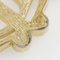 Vergoldete Emblem Logo Halskette von Christian Dior 10