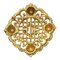 Broche con escudo de armas en dorado de Christian Dior, Imagen 3