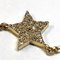 CHRISTIAN DIOR Dior Double Necklace Star Charm Brand Accessories Women's 6