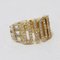 Ring in Gold with Rhinestone from Christian Dior 6