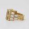 Ring aus Gold mit Strasssteinen von Christian Dior 2
