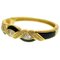 CHRISTIAN DIOR Dior Stein Armreif Gold Armband 0183Dior Damen 2