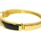 CHRISTIAN DIOR Dior stone bangle gold bracelet 0183Dior ladies 5