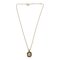 Octagonal CD Necklace in Gold from Christian Dior 2