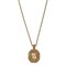 Octagonal CD Necklace in Gold from Christian Dior, Image 4
