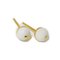 Christian Dior Dior Earrings Tribal D-Vibe Star Ball Airpods Holder Chain Removable Matte Lacquer Pearl White Women's, Set of 2 2