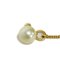 Christian Dior Dior Earrings Tribal Cd Resin Pearl Chain Swing Tribale Ivory E1634Trirs_D301 Women's, Set of 2 5