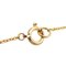CHRISTIAN DIOR Leaf Motif Women's Necklace K18 Yellow Gold 7