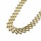 Metal Gold Necklace Choker by Christian Dior 3
