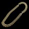 Metal Gold Necklace Choker by Christian Dior 1