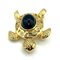 CHRISTIAN DIOR Broche con motivo de tortuga y diamantes de imitación dorado para mujer IT39E88BDVYJ RM5101D, Imagen 2
