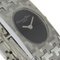 Dior Miss Watch D70-100 Edelstahl Swiss Made Silber Quarz Analoganzeige Schwarzes Zifferblatt Damen 3