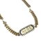 CHRISTIAN DIOR DIOR J'ADIOR Chain Link Choker Necklace Neck Gold GP Plated Collar Women's 3