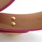 Bracelet Dior 30 MONTAIGNE Double Cuir de veau rose métal [vache] 4