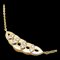 CHRISTIAN DIOR 750YG 0.02ct Diamond Women's Necklace 750 Yellow Gold, Image 1