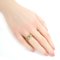 CHRISTIAN DIOR Ring Size 10.5 18K Yellow Gold Diamond Women's, Image 2