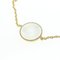CHRISTIAN DIOR ROSE DES VENTS Diamond Heart MOP Bracelet Yellow Gold [18K] Shell Charm Bracelet Gold 5