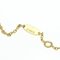 CHRISTIAN DIOR ROSE DES VENTS Diamond Heart MOP Bracelet Yellow Gold [18K] Shell Charm Bracelet Gold 7