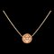 CHRISTIAN DIOR Dior Rose Devan K18PG pink gold necklace 1