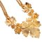 Dior Rhinestone Necklace Leaf Motif Gold 0 by Christian Dior 9