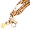 Dior Rhinestone Necklace Leaf Motif Gold 0 by Christian Dior 8