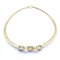 Omega Choker Halskette Lapislazuli Diamond K18yg Gelbgold 291047 von Christian Dior 4