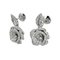 Christian Dior Dior Medium Rose Bagatelle K18Wg White Gold Earrings, Set of 2 2