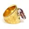 Ring aus Metall und Gold von Fendi 2