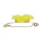 Monster Bracelet Metal Fur Gold Yellow Bangle from Fendi 2