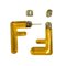 Earrings in Gold and Metal from Fendi, Set of 2 3