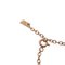 Baguette Pink Gold and Metal Choker from Fendi 3