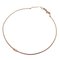 Baguette Pink Gold and Metal Choker from Fendi 1