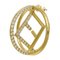 Orecchini in oro con strass di Christian Dior, set di 2, Immagine 3