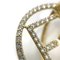 Orecchini in oro con strass di Christian Dior, set di 2, Immagine 6