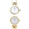 Dual Time Gold Plated Watch from Fendi 1