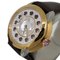 Eye Shine Email Belt Ss 3 Couleurs Quartz Marron Montre Horloge À La Mode Shell Noir Spinelle Topaze Femmes de Fendi 5