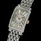 Long Island Petit Relief 802 Watch Ladies Quartz Stainless Steel Ss Square Silver Polished from Franck Muller 1
