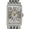 Long Island Petit Relief 802 Watch Ladies Quartz Stainless Steel Ss Square Silver Polished from Franck Muller 3