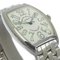 FRANCK MULLER Casablanca watch 2852 stainless steel silver automatic winding men's white dial 3