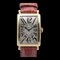 Long Island Wrist Watch 952qz Quartz Silver K18 Yellow Gold from Franck Muller 1