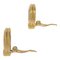 Kombinierte Ohrringe in Gold von Givenchy, 2 . Set 2