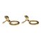 Aretes de oro de Givenchy. Juego de 2, Imagen 2