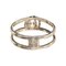 Ineinandergreifender G Ring aus Silber von Gucci 2