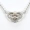 Interlocking G Heart Silver Necklace from Gucci 4