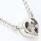 Interlocking G Heart Silver Necklace from Gucci 2