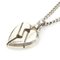 Necklace with Heart Motif in Silver 925 from Gucci 2