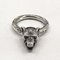 Wolfs Head Ring in Silver from Gucci, Image 1